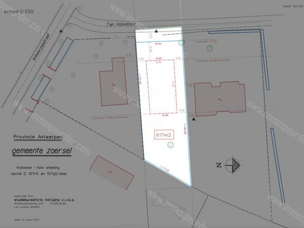 Grond in Zoersel - 587913 - Ten Halvelaan 37, 2980 Zoersel