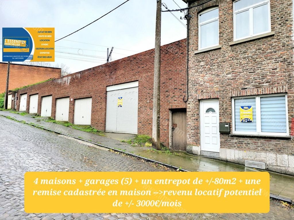 Huis in Charleroi - 1044157 - Rue de la cayauderie 280-2, 6000 Charleroi