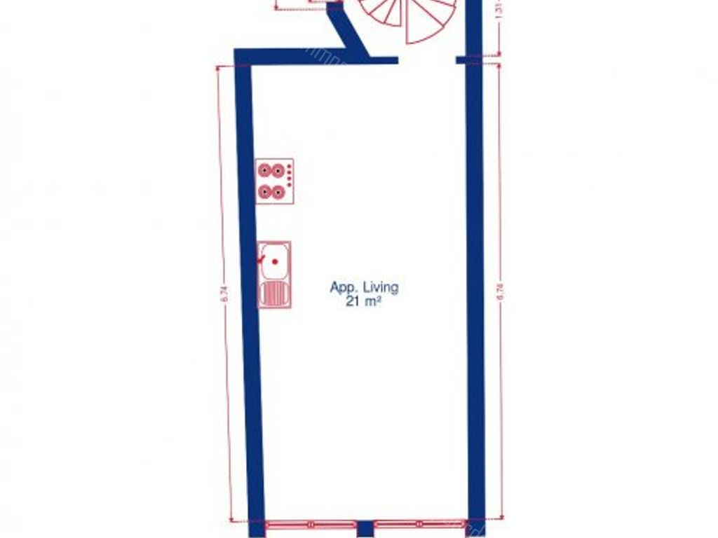 Huis in Liège - 502379 - Rue Gérardrie 15-1, 4000 Liège