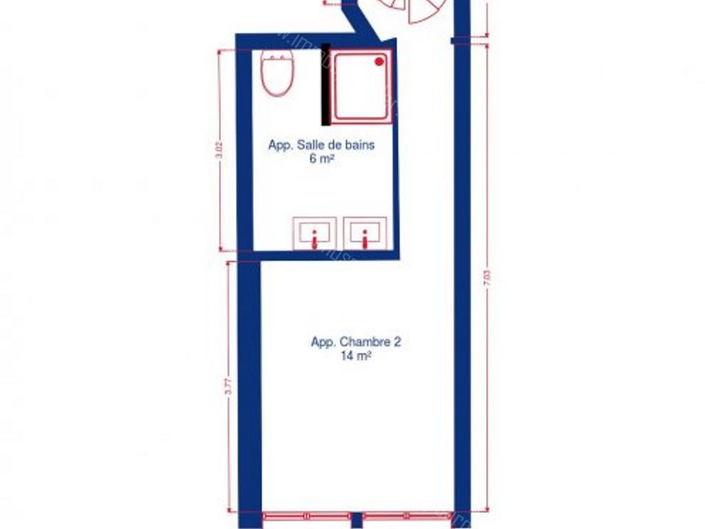 Huis in Liège - 502379 - Rue Gérardrie 15-1, 4000 Liège