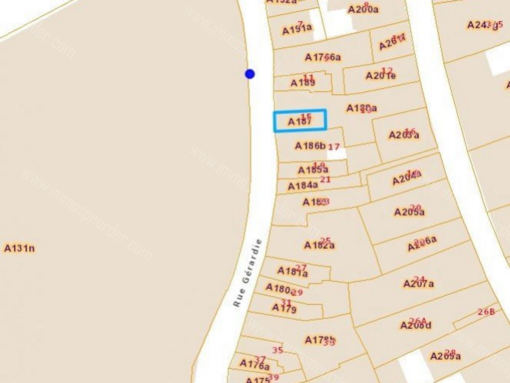 Grond in Liège - 502380 - Rue Gérardrie 15, 4000 Liège