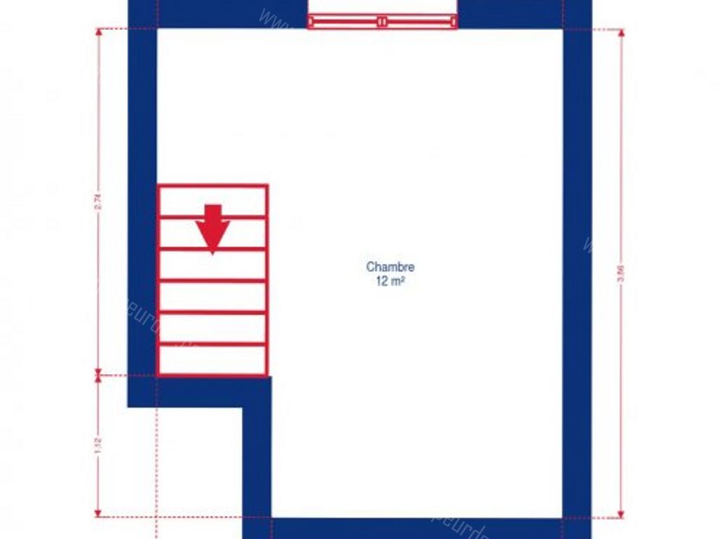 Appartement in Liège - 503001 - Rue des Cloutiers 8-1, 4000 Liège