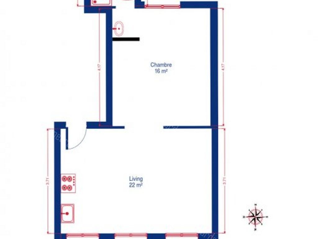 Huis in Liège - 503003 - Rue des Cloutiers 8-2, 4000 Liège