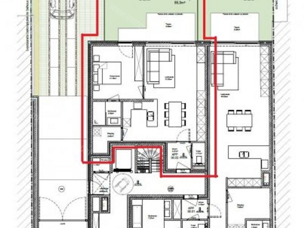 Appartement in Zonnebeke - 577015 - Ieperstraat 44-00-02, 8980 Zonnebeke